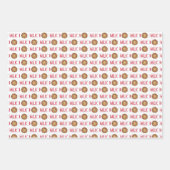 Melk en koekjes Jug Bottle Chocolate Chip Cookie Inpakpapier Vel (Voorkant)