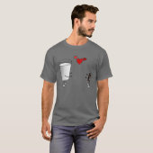 Melk en koekjes t-shirt (Voorkant volledig)