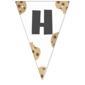 Melk en koekjes Verjaardag Bunting Banner Decor (Tweede vlag)
