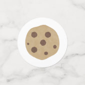 MELK EN KOEKJES VERJAARDAGSFEEST DECOR CONFETTI (Kleine voorkant)