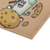 Melk en Koekjesshowdown Snijplank (Hoek)
