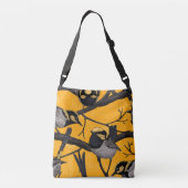 Melk, geel crossbody tas (Achterkant)