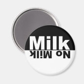 Melk/geen melk magneet (Voorkant / Achterkant)
