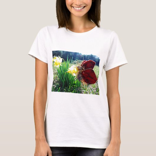 Melk in de Daffodils T-shirt (Voorkant)