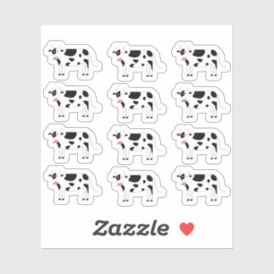 Melk Koe Boerderij Homestead klusjes Boerderij Pla Sticker