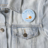 Melk & Koekjes Ronde Button 5,7 Cm (In situ)