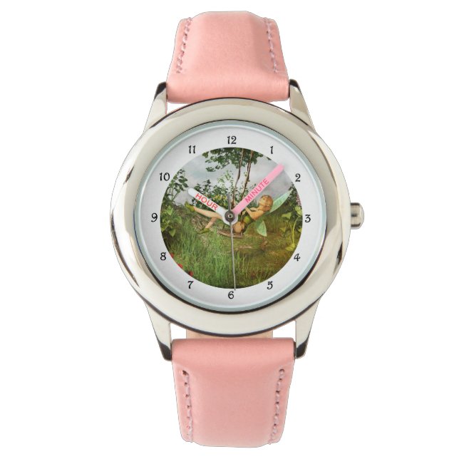  Melk op een vleugel Horloge (Voorkant)