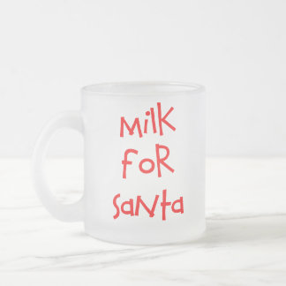 Melk voor de Mok van Santa Frosted