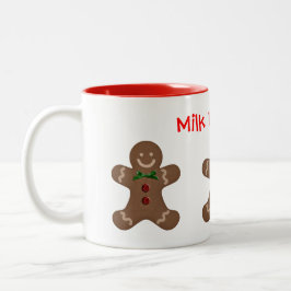 Melk voor Santa Coffee Mok Sjabloon