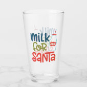 Melk voor Santa Glas (Achterkant)