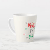 Melk voor Santa Latte Mok (Linkerhoek)