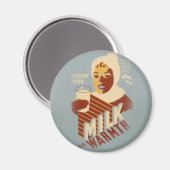 Melk voor Warmth Magneet (Voorkant / Achterkant)