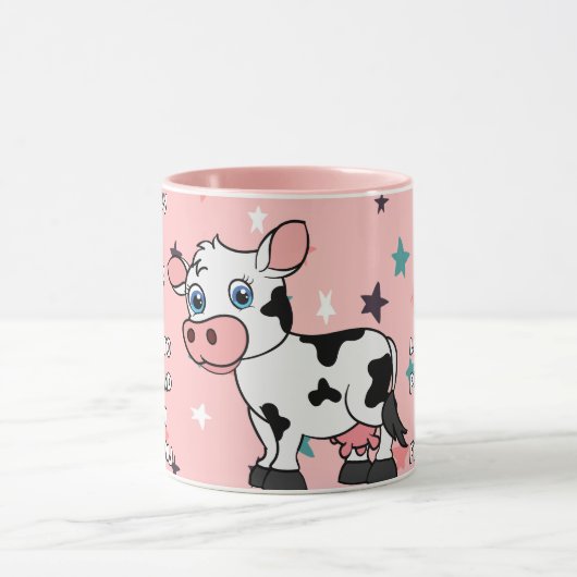 melk warm van de koe mok (Midden)