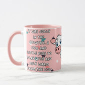 melk warm van de koe mok (Links)