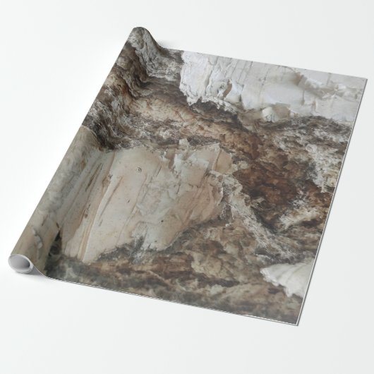 Melkbarstpatroon Cadeaupapier (Uitgerold)