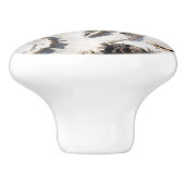 Melkbarstpatroon Keramische Knop (Zijkant)