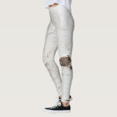 Melkbarstpatroon Leggings (Links)