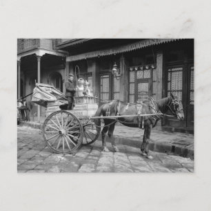 Melkbezorgkar, 1903 briefkaart