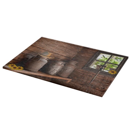  melkbussen snijplank (Hoek)