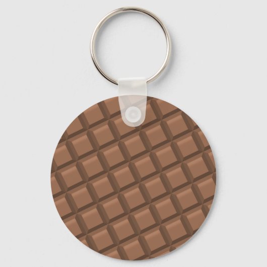 Melkchocolaatstaaf Sleutelhanger (Voorkant)