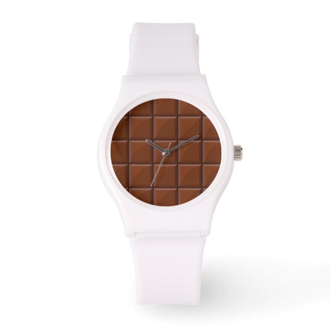 Melkchocolade Horloge (Voorkant)