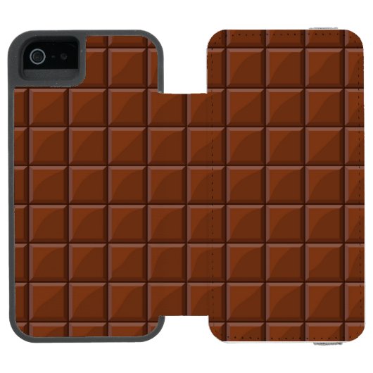 Melkchocolade Incipio iPhone Portemonnee Hoesje (Agenda Open)