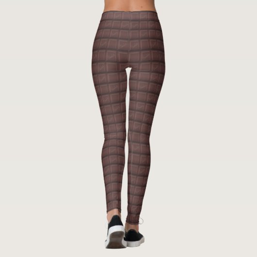 Melkchocolade Leggings (Achterkant)