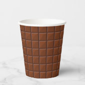 Melkchocolade Papieren Bekers (Voorkant)