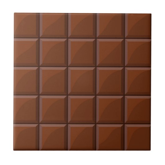 Melkchocolade Tegeltje (Voorkant)