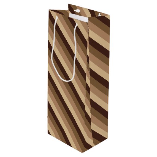 Melkchocolade Wijn Cadeautas (Voorkant Gekanteld)