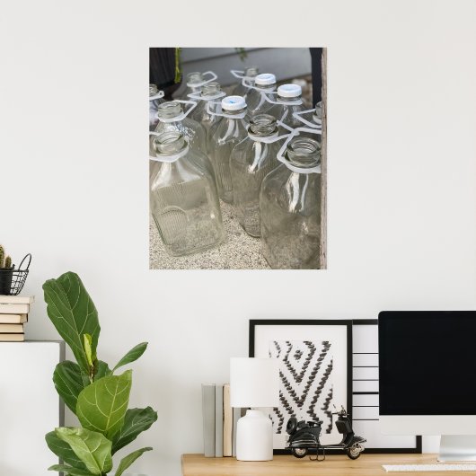 Melkflessen Poster (Thuiskantoor)