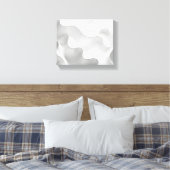 Melkgolven Canvas Afdruk (Insitu (Slaapkamer))