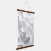 Melkgolven Hangend Wandkleed (Gebogen)