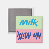 Melkherinnering Magnet Magneet (Voorkant / Achterkant)