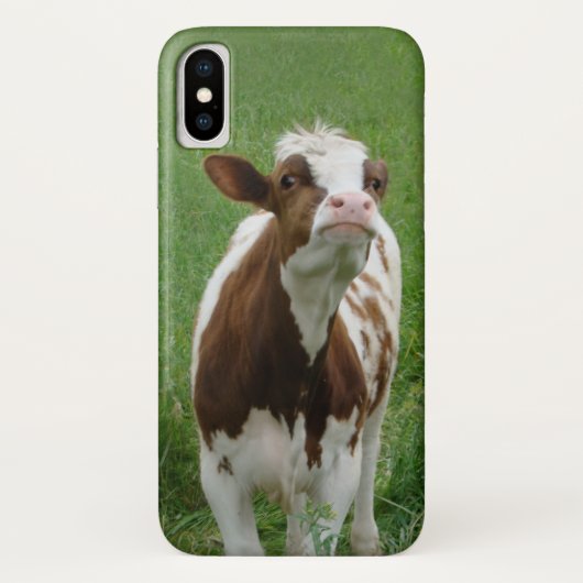 Melkmelk Koe op het Boerderij Case-Mate iPhone Case (Achterkant)