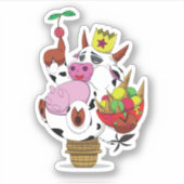 melkqueen sticker (Voorkant)