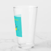 Melkschudglas- koeien- bananen glas (Links)