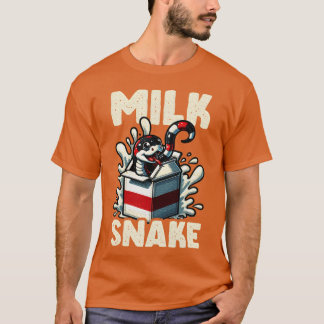 Melkslang Op Melk Dier vrienden T-shirt