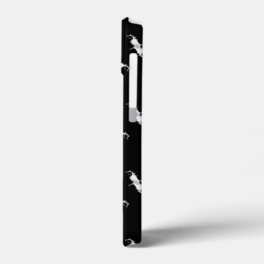 melkspatpatroon Case-Mate iPhone case (Achterkant / Links)