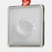 Melkspil Metalen Ornament (Links)