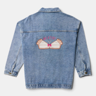 MELKTERT Afrikaans Saffa Expat Boeremeisie Denim Jacket