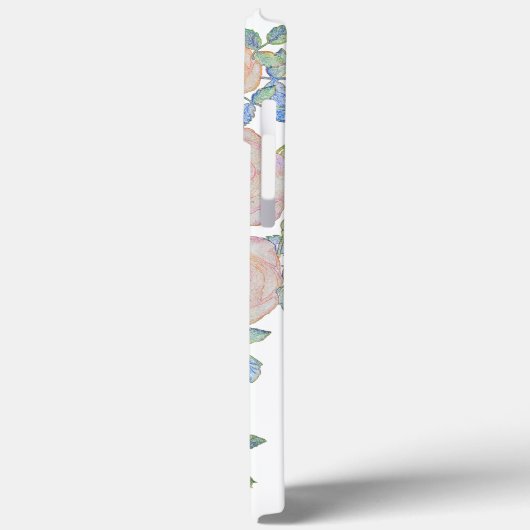 Melktuinelegant van rozen bloemklasse Case-Mate iPhone case (Achterkant / Links)