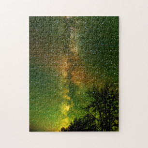Melkweg & Aurora Borealis Ontario Canada Legpuzzel