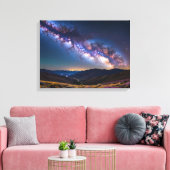 Melkweg Canvas Afdruk (Insitu (Woonkamer))