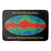 Melkweg Galaxy Veil Over WMAP Universe Badmat (Voorkant)