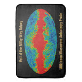 Melkweg Galaxy Veil Over WMAP Universe Badmat (Voorkant Verticaal)