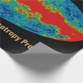 Melkweg Galaxy Veil Over WMAP Universe Cadeaupapier (Hoek)