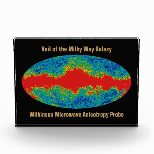 Melkweg Galaxy Veil Over WMAP Universe Fotoblokken (Voorkant)