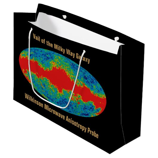 Melkweg Galaxy Veil Over WMAP Universe Groot Cadeauzakje (Voorkant Gekanteld)