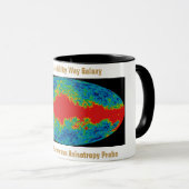 Melkweg Galaxy Veil Over WMAP Universe Mok (Voorkant rechts)